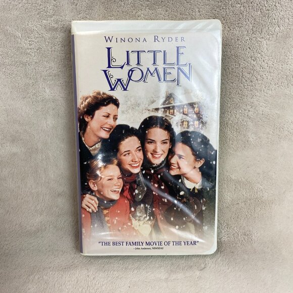 Little Women 1994 Winona Ryder Susan Sarandon Drama Romance VHS Tape - Picture 1 of 3